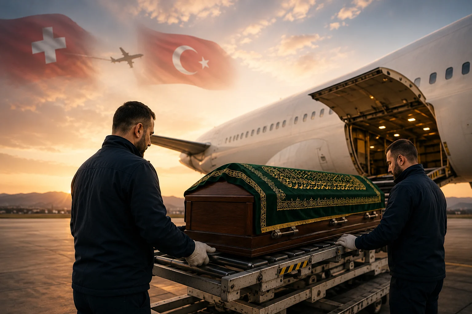 İsviçre'den Türkiye'ye cenaze nakli