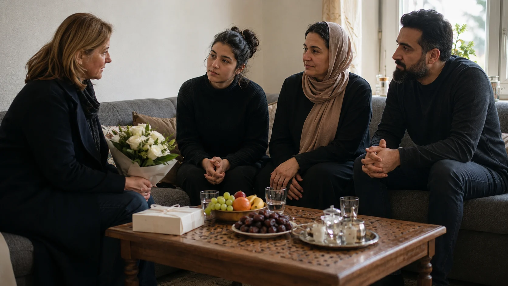Muslimische Beerdigung in der Schweiz – Kondolenzbesuch bei einer muslimischen Familie